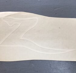 Safari Zanzibar "Z", white decal Z-010