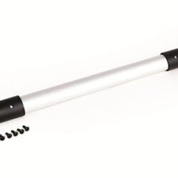 Screen Door Handle, Black ends, Aluminum center 42183