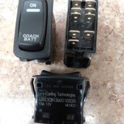 ON / COACH BATT 12 volt Switch L30E1CXN1-3AAXX-1XX-XCH1