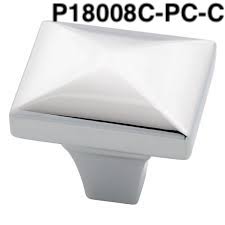 Polished Chrome Drawer Knob P18008C-PC-C -TW0 PACK-