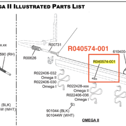 Carefree Plastic OMEGA Portal Grommet R040574-001