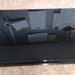 Replacement SMOKE Acrylic Cabinet Door 21-5/8" x 12" x 1" Lip