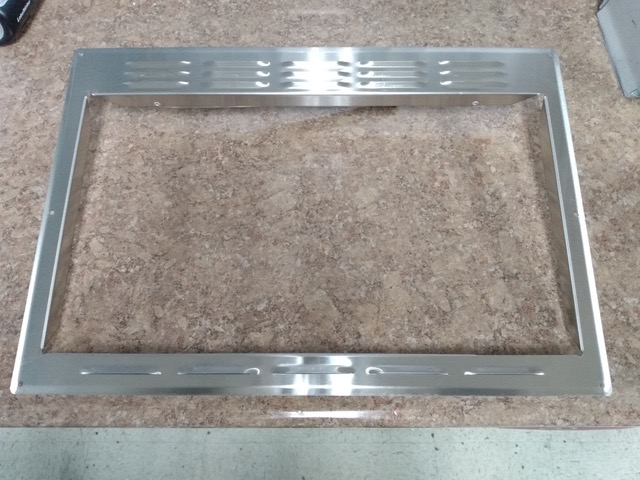 Stainless Steel Microwave Trim Kit