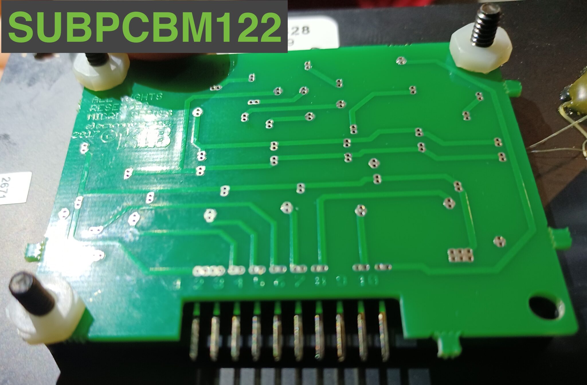 Replacement PC Board SUBPCBM122 for M1828 Monitor Panel Northwest RV