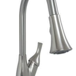 American Brass SL3000N-A Metal Single Lever Kitchen Faucet - 8"