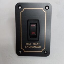 Monaco BAY HEAT EXCHANGER Bezel & 12 volt Switch