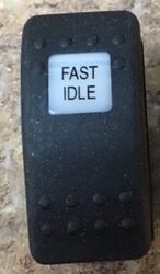 FAST IDLE 12v Dual Momentary Switch VLDA-FI