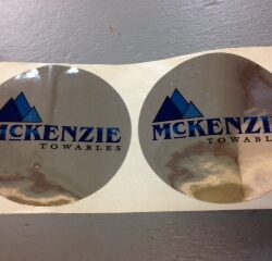 McKenzie Towables Foil Small Decal-2pk