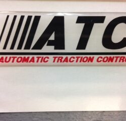 ATC, Automatic Traction Control Domed Decal, 1 pc