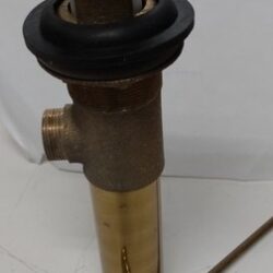 Brass Pop-Up Sink Drain no Overflow