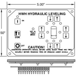 HWH RAP10215 Leveling Touch Pad