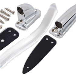 CURVED Acrylic Grab/Assist Handle 005-5500-L