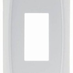 White Bezel Single Switch Bezel 12845