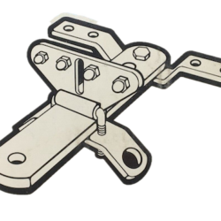 REESE Single Axle Trailer Hitch 2262