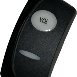"Vol" Switch Faceplate Contura IV