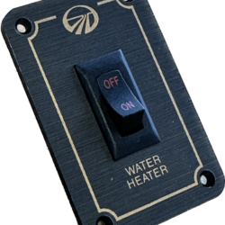 Water Heater Bezel w/ 12v Switch