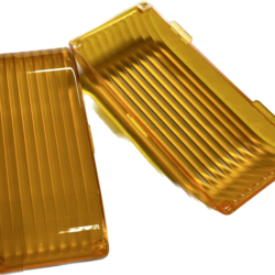 Bargman Porch/Utility AMBER Light Lens -2pk