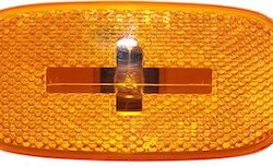 Kaper II Amber Clearance Lens
