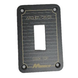 Metal Bezel by Monaco "WASHER/DRYER & COOK TOP"