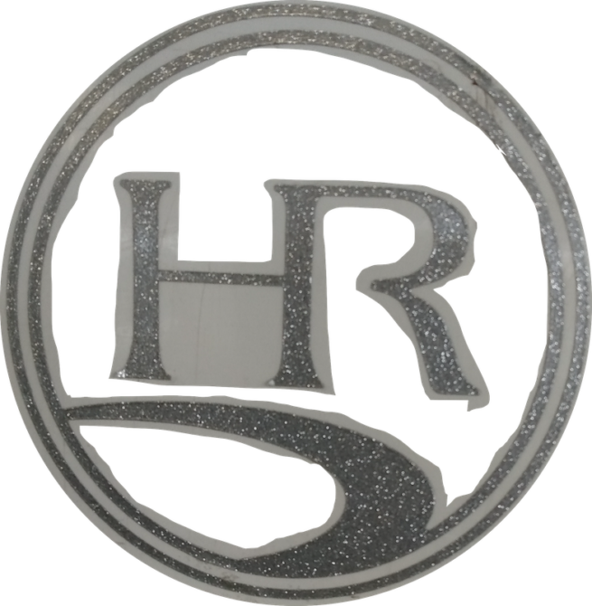 Holiday Rambler Logo Decal Silver Northwest RV Supply