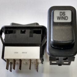 DS WIND Dual Momentary 12V Lighted Switch