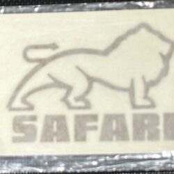 SAFARI Lion Logo, GOLD 2pk S21602551.P07