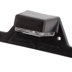 Fasteners Unlimited 003-70B License Plate Light Black