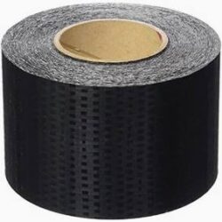 Black RV Underbelly Scrim Tape 4" x 180'