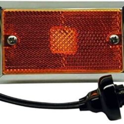 Peterson M125A Amber Rectangular Clearance Side Marker Light