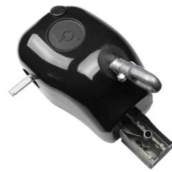 SOLERA Awning Manual Crank Style Drive Head Assembly - Black