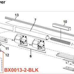 CAREFREE Slide Topper Access Plate Adapter Kit BX0013-2-BLK