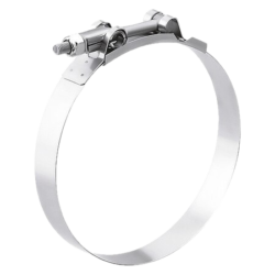 BREEZE T-Bolt Clamp 6.25" 302 SS -4pk