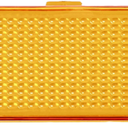 Amber Porch Light Lens Peterson Mfg 384-15A