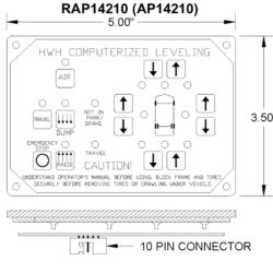 HWH Leveling Touch Panel RAP14210