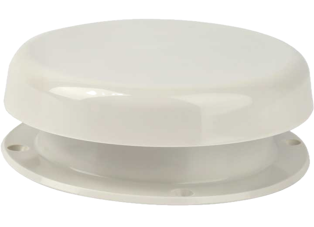 White Mushroom Style Sewer Vent Assembly 02-29125