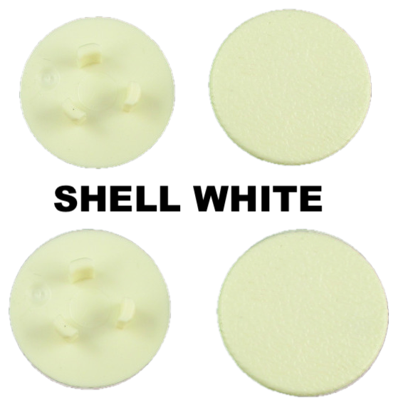 DOMETIC 3104931005 Return Air Grill Hole Plugs, SHELL WHITE -4pk