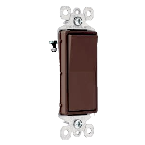 Pass & Seymour BROWN Rocker Switch TM870