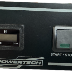 POWERTECH Generator Hour panel with Start Stop Switch