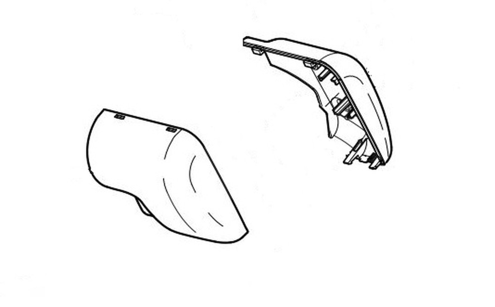 CAREFREE Longitude R001831-005 Motor Cover White