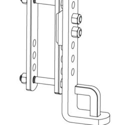 Fastway Trailer Products 95-01-5600 Weight Distribution Hitch Sway Control Kit
