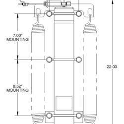 HWH RAP51779 (AP51779) STRAIGHT-ACTING JACK FIXED