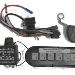 Keyless Entry 182138 Touchpad with FOB & Module
