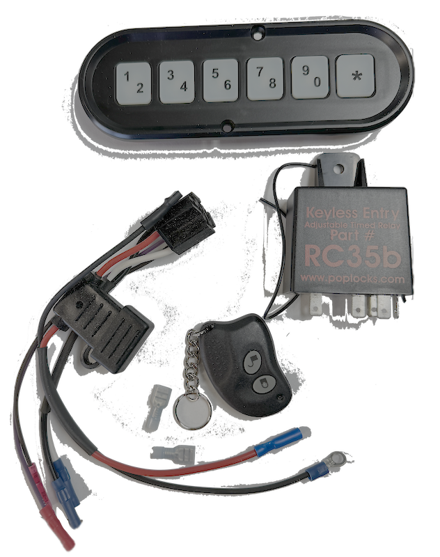 Keyless Entry 182138 Touchpad with FOB & Module