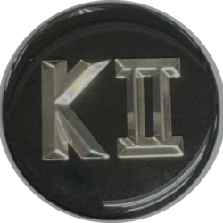 KAPER II Decal for Baby Moon Hub Cap 2"