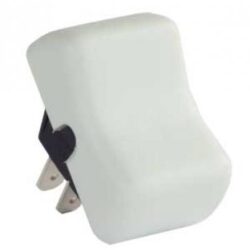 Fleetwood Single Momentary Switch 14065 White, Two Terminals