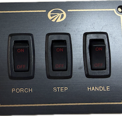 MONACO COACH 01-1440-3 Three Gang Switch Assembly