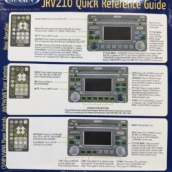 JRV210 In-dash Unit