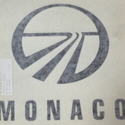 Black Vinyl Monaco Road & Horizon Decal