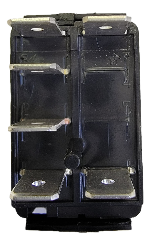 MOMENTARY On/Off V8D1 Switch BASE ONLY Double Light - Image 2